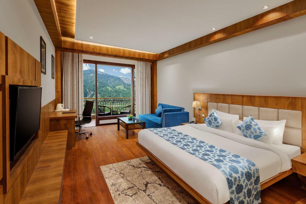 Alokik Resort- Pure Veg Manāli Extérieur photo
